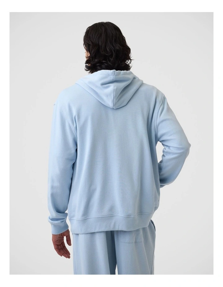 French Terry Relaxed Gap 1969 Logo Zip Hoodie image 2