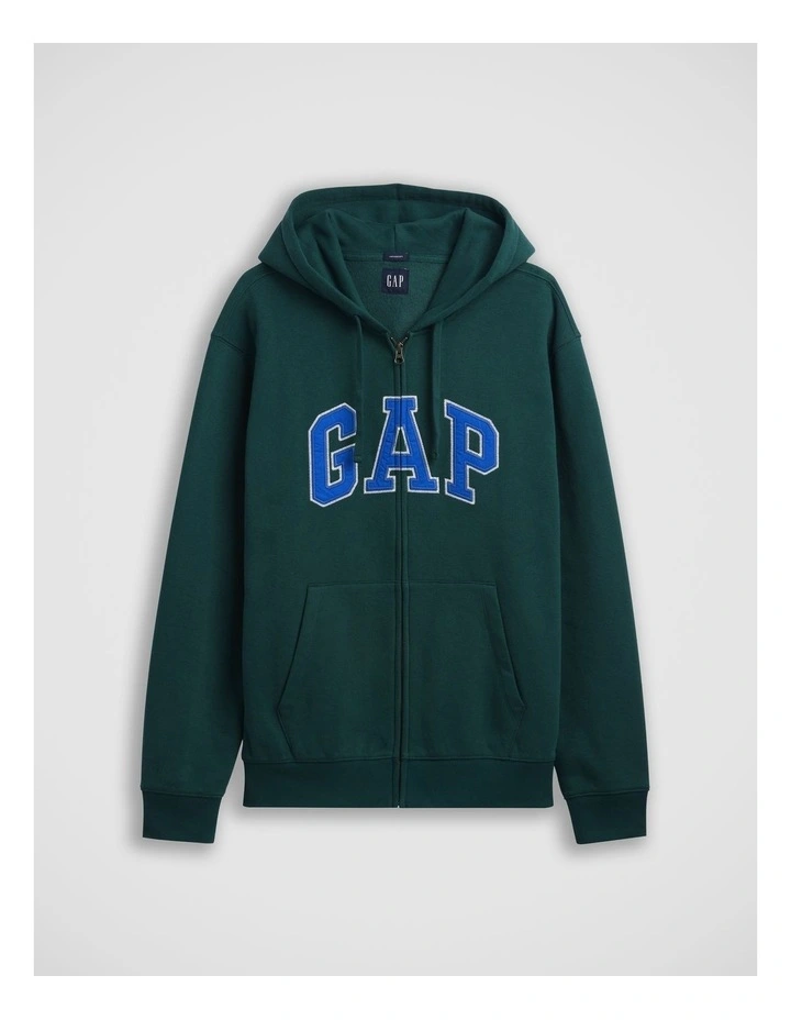 Adult VintageSoft Arch Logo Zip Hoodie image 5