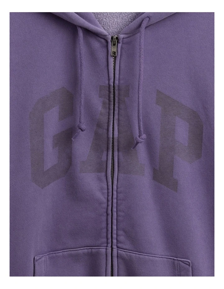 Adult VintageSoft Arch Logo Zip Hoodie image 6