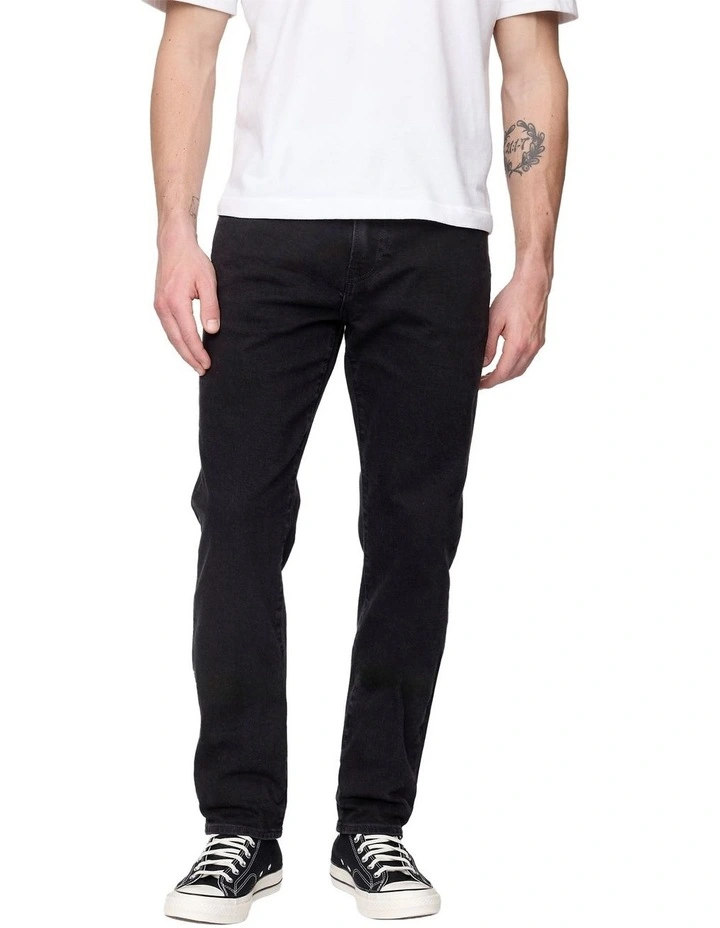 Slim Str Jeans in Black image 1
