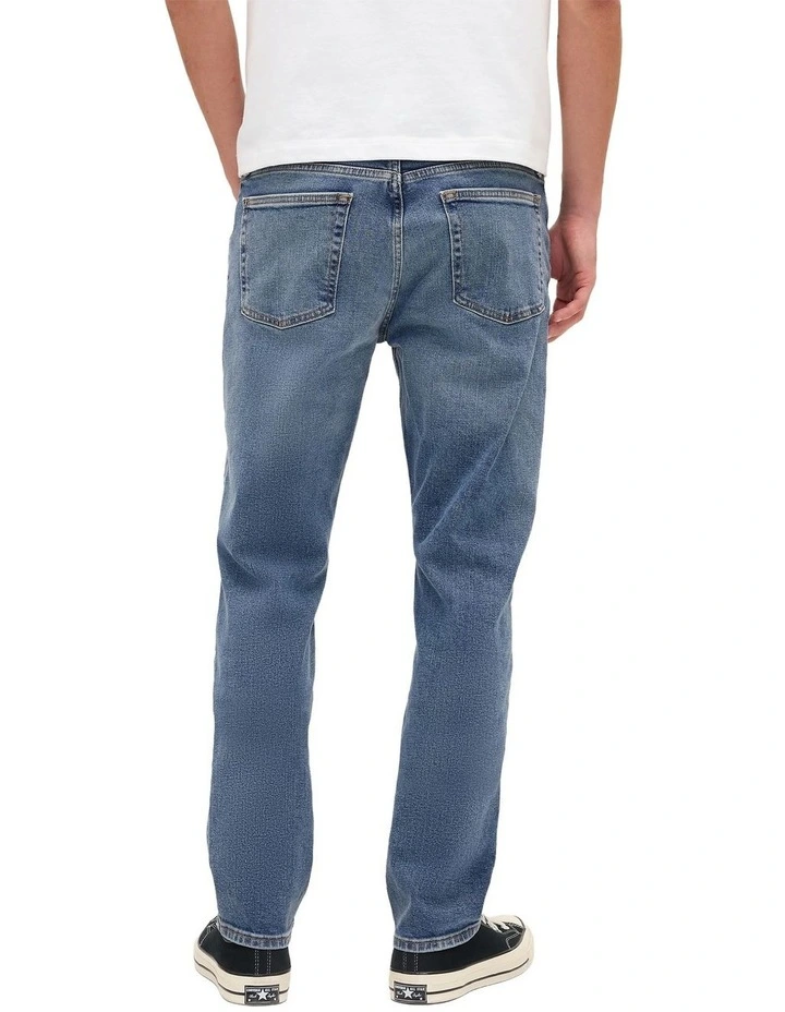 Slim Fit Denim Opp Jeans in Blue image 2