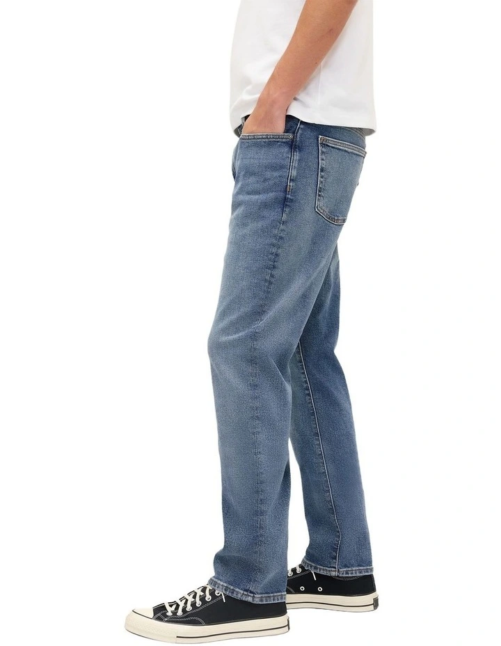 Slim Fit Denim Opp Jeans in Blue image 3