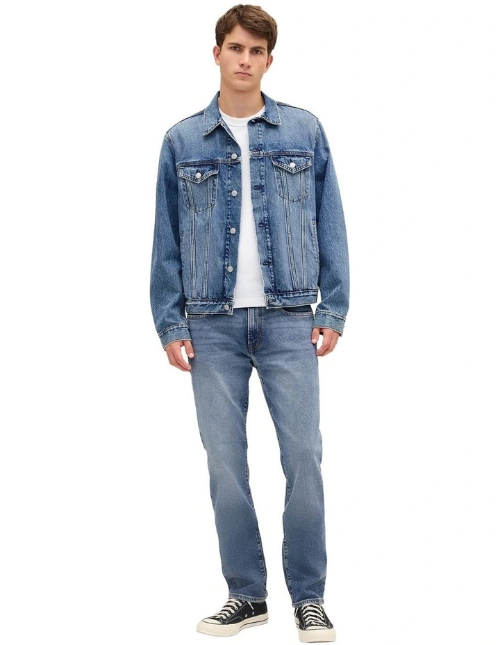 Slim Fit Denim Opp Jeans in Blue image 4