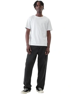 Baggy Fit Rigid Ho22 Shoes in Black Wash