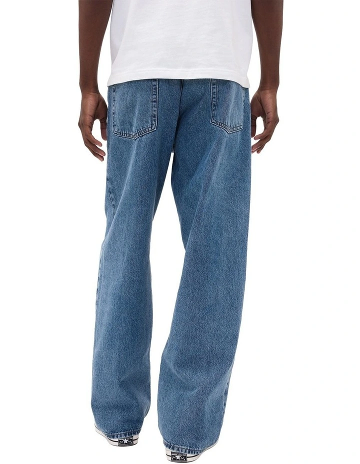 Baggy Fit Su23 Shoes in Med Wash image 2