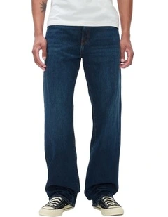 90'S Loose Jeans 5 Pack in Dark Wash