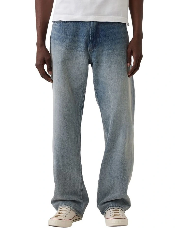 90S Loose 5 Pocket Jeans Sp26 in Corey Destroy image 1