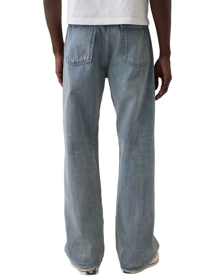 90S Loose 5 Pocket Jeans Sp26 in Corey Destroy image 2