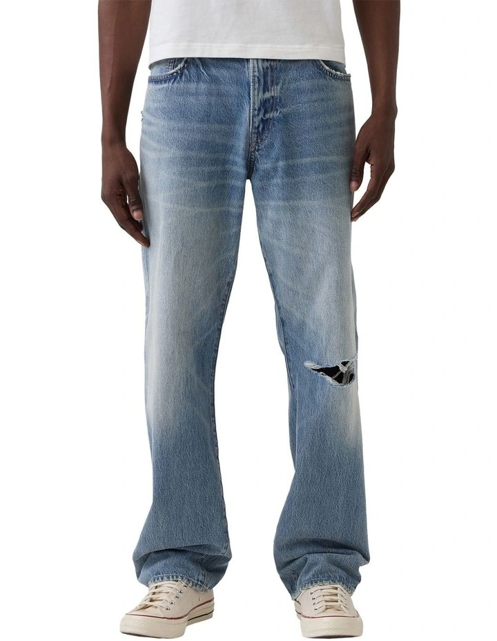 Relaxed Straight Sp26 Reyes Worn 5 Pocket Jeans in Medium Wash image 1