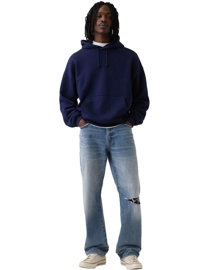 Relaxed Straight Sp26 Reyes Worn 5 Pocket Jeans in Medium Wash image 4