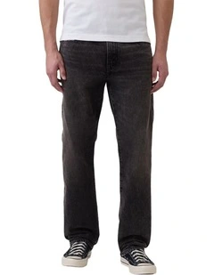 Relaxed Straight 5Packet Jeans Pant Sp26 in Shadow Worn