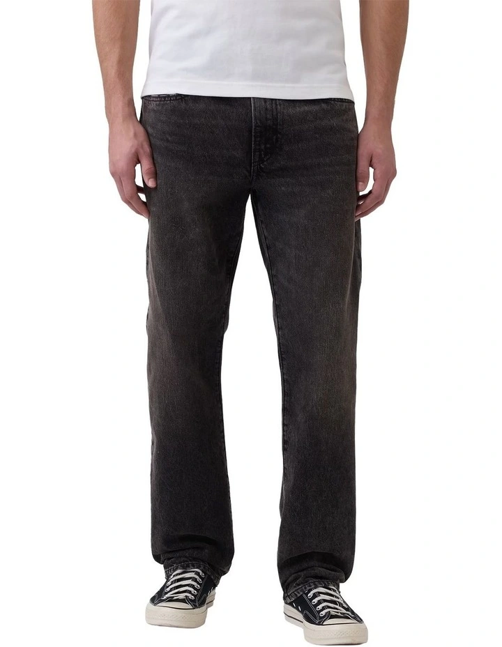 Relaxed Straight 5Packet Jeans Pant Sp26 in Shadow Worn image 1