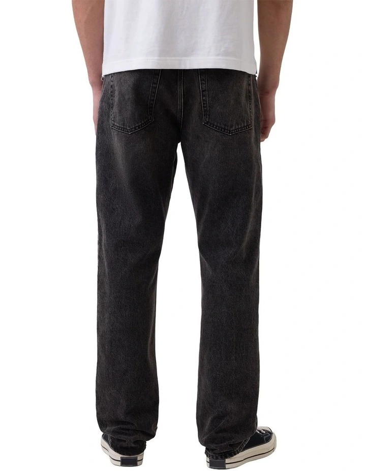 Relaxed Straight 5Packet Jeans Pant Sp26 in Shadow Worn image 2