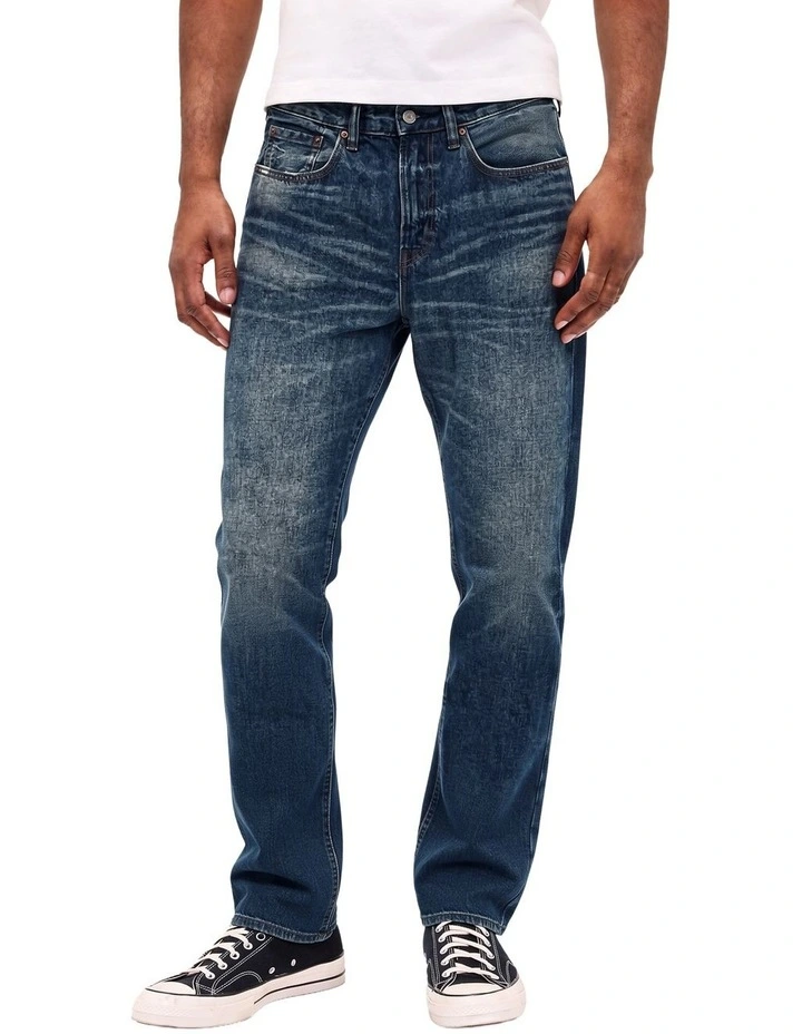 Relaxed Straight Jeans 5 Pack in Blue image 1