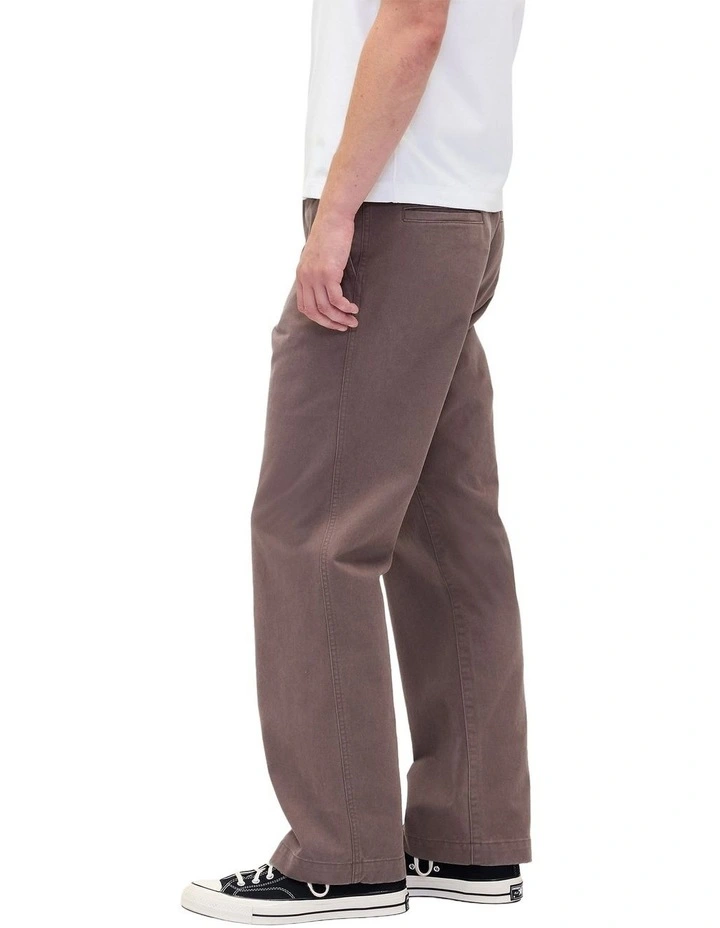 Heavyweight Twill '90s Loose Khakis Pant in Toasted Almond image 3