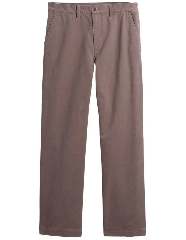 Heavyweight Twill '90s Loose Khakis Pant in Toasted Almond image 6