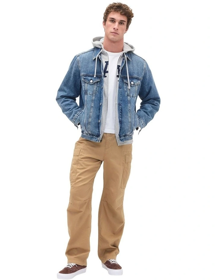 Relaxed Fit Cargo Pant Fa25 in Brown image 3