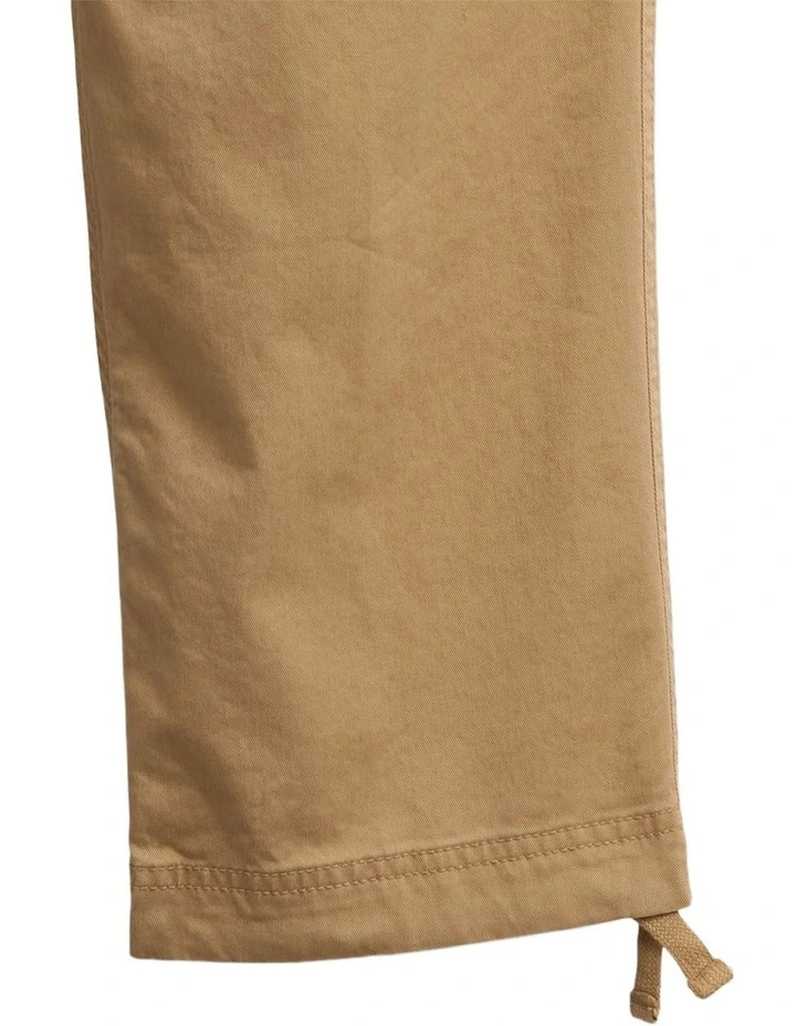 Relaxed Fit Cargo Pant Fa25 in Brown image 4