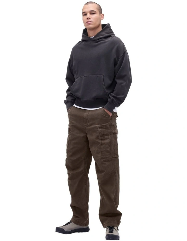 Relaxed Fit Cargo Pant Fa25 in Brown image 3
