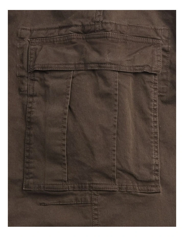 Relaxed Fit Cargo Pant Fa25 in Brown image 4