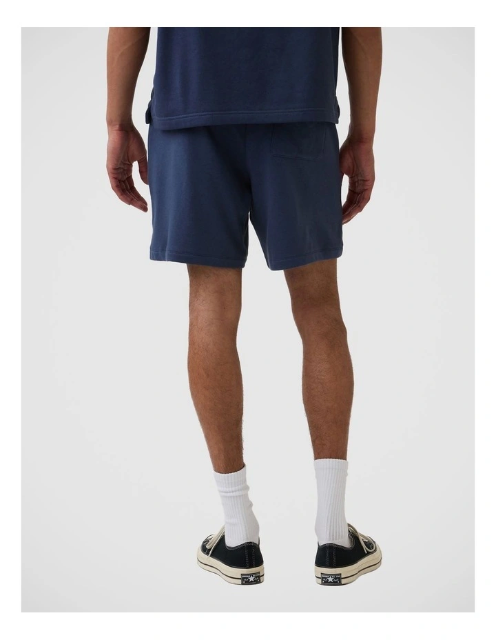 Relaxed French Terry Graphic Shorts image 3