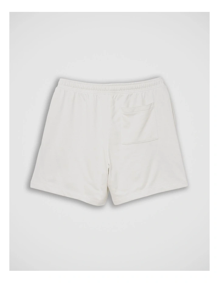 Relaxed French Terry Graphic Shorts image 6