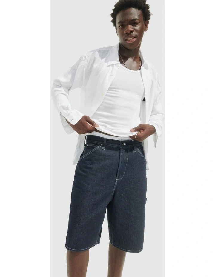 90s Loose Denim Shorts image 3