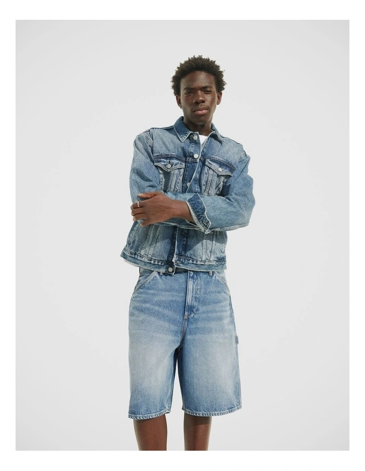 '90s Loose Denim Shorts image 1