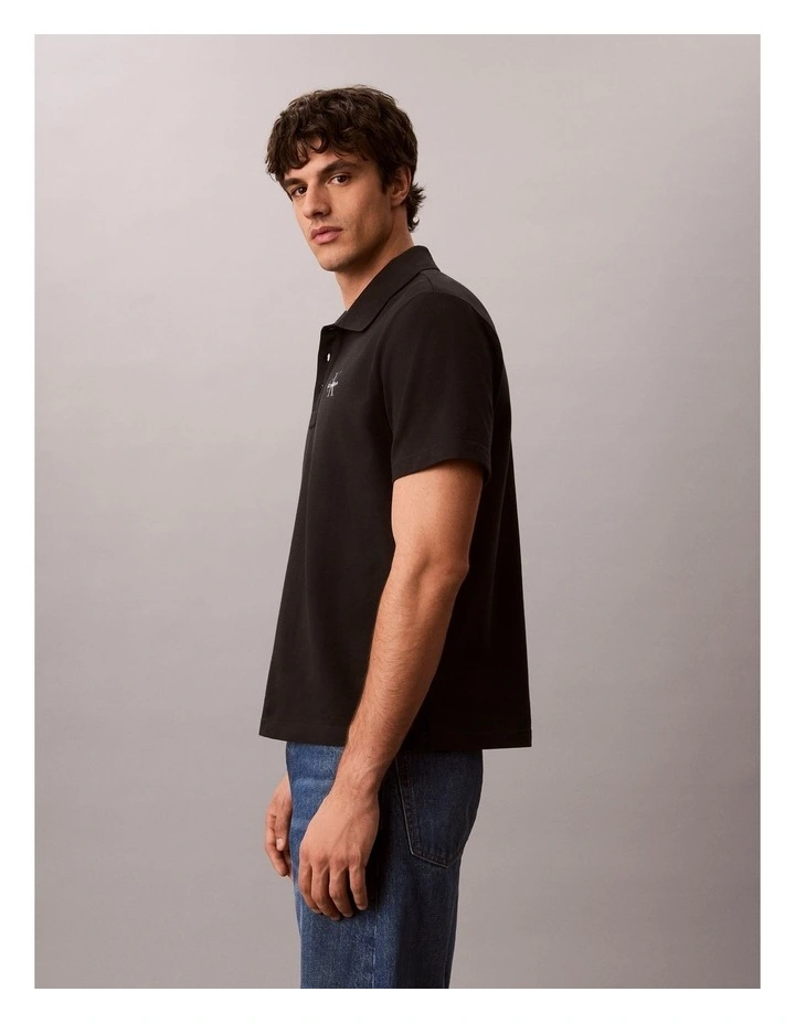 Short Sleeve Easy Monologo Polo image 3