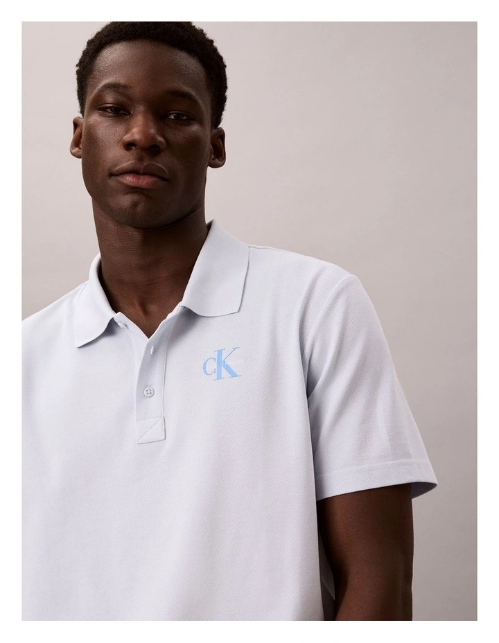 Short Sleeve Easy Monologo Polo image 4