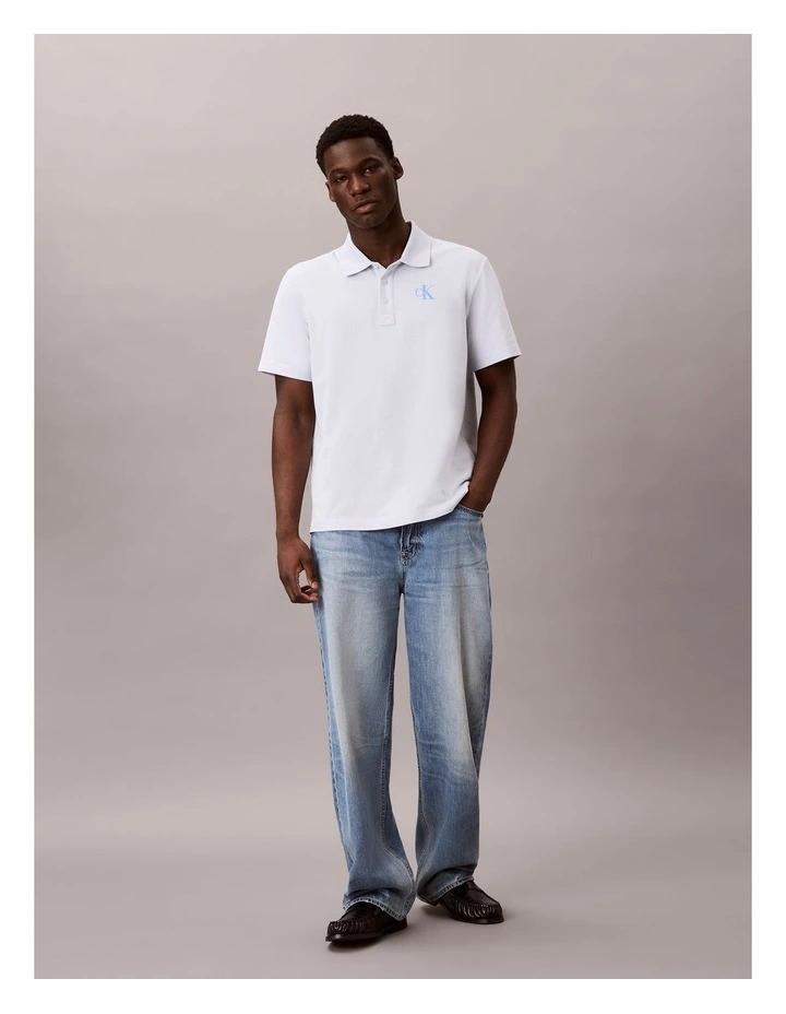 Short Sleeve Easy Monologo Polo image 5