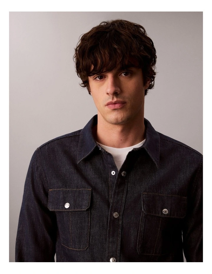 Forever Raw Western Denim Shirt image 2