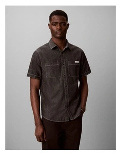 Chambray Classic Button-Down Shirt