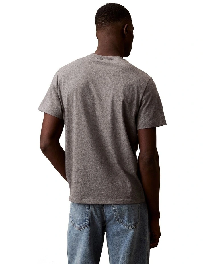 Short Sleeve Hero Monologo Tee in Grey image 2