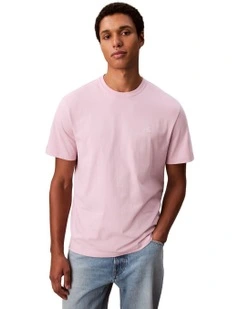 Short sleeves Monogram Easy Tee 20S in Pink