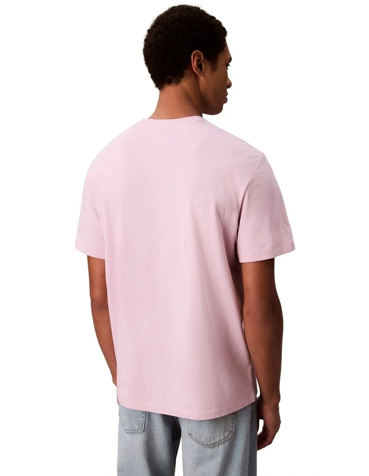 Short sleeves Monogram Easy Tee 20S in Pink image 2