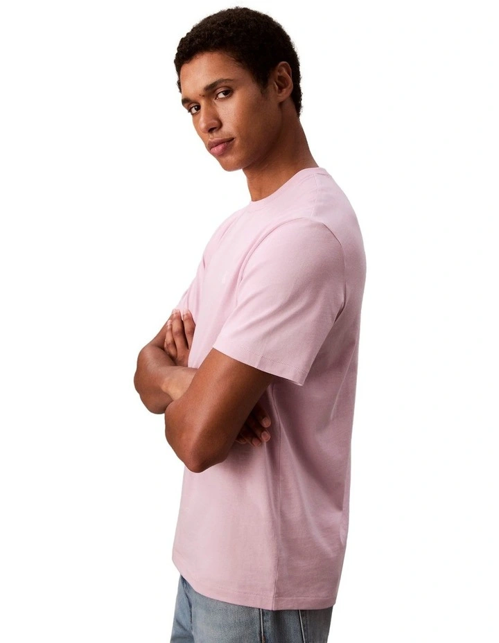 Short sleeves Monogram Easy Tee 20S in Pink image 3