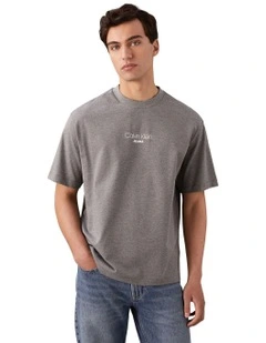 Short sleeves Relaxed Fit Graphic Tee 16S in Grey