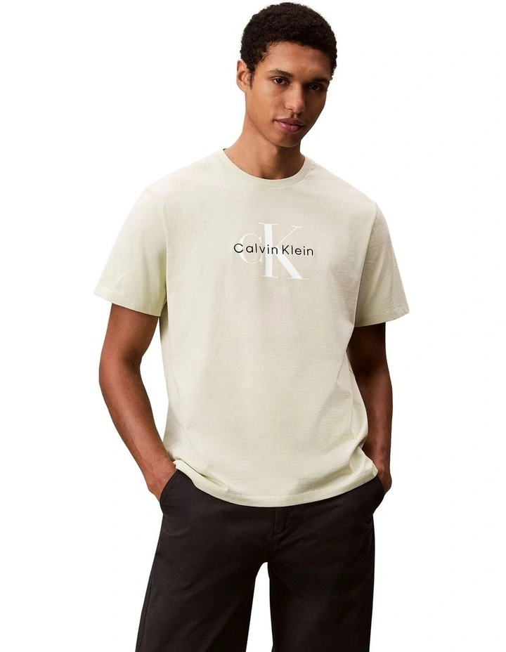 Short sleeves Hero Monologo Tee 20S in Green image 1