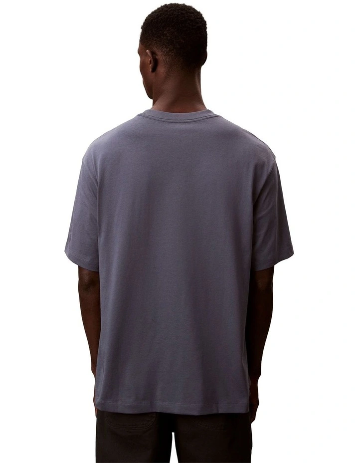 Short sleeves Relaxed Fit Graphic Tee in Blue image 2