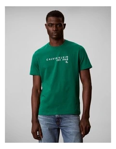 Cotton Logo Graphic Tee