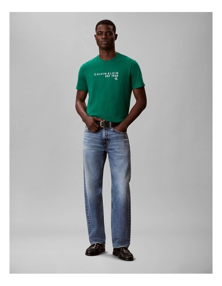 Cotton Logo Graphic Tee image 5