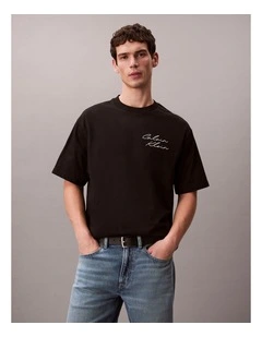 Relaxed Script Logo T-Shirt