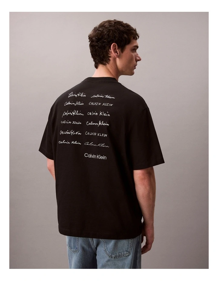 Relaxed Script Logo T-Shirt image 2
