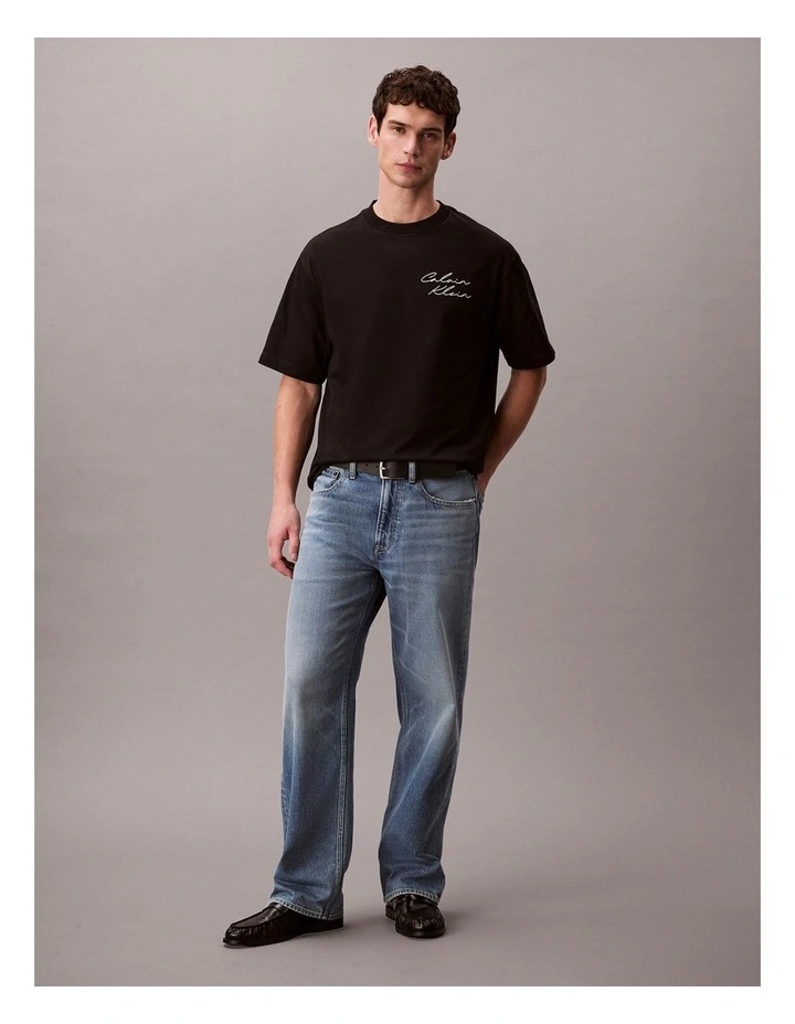 Relaxed Script Logo T-Shirt image 5