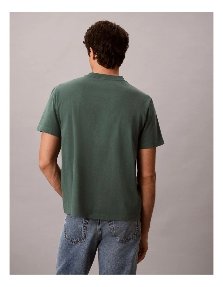 Acid Wash Monologo Graphic Relaxed TShirt image 2