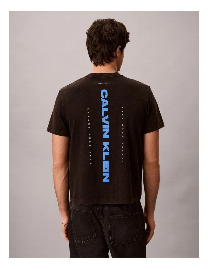 Washed Compact Logo Graphic Classic TShirt image 2
