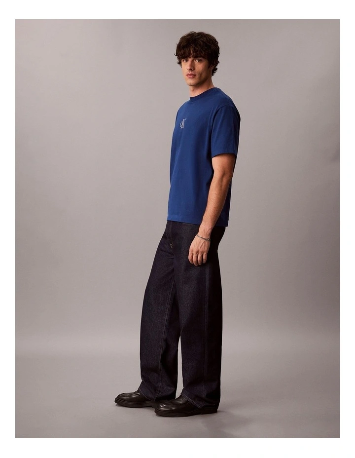 Short Sleeve Oversized Overlay Back Graphic T-shirt image 5