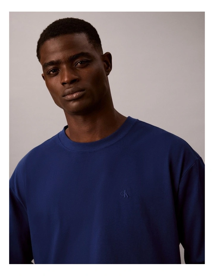 Long Sleeve Oversized Monologo T-shirt image 4