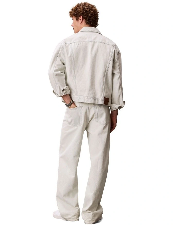 205 Trucker Jacket in 90'S Bleachout image 3